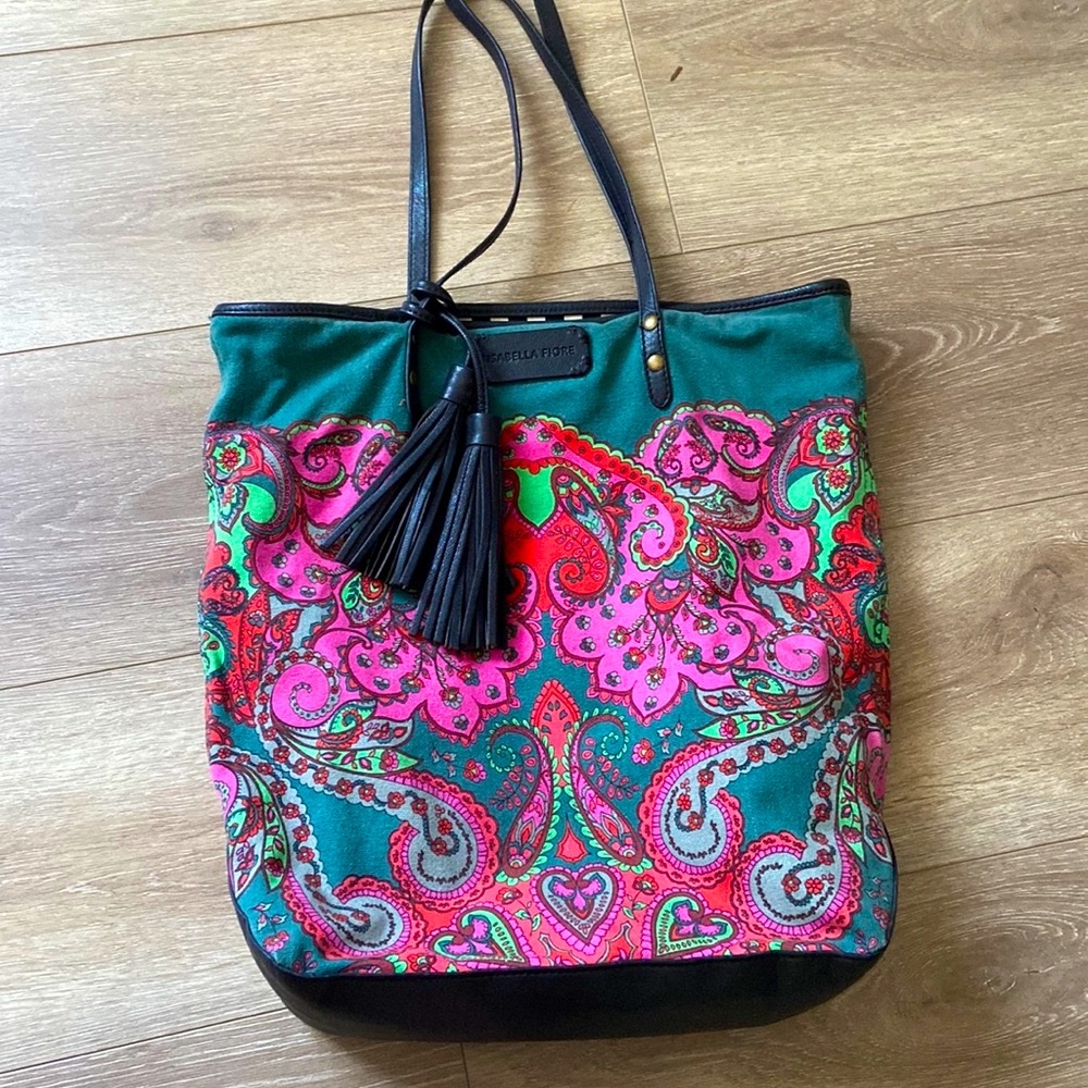 Isabella Fiore colorful tote bag